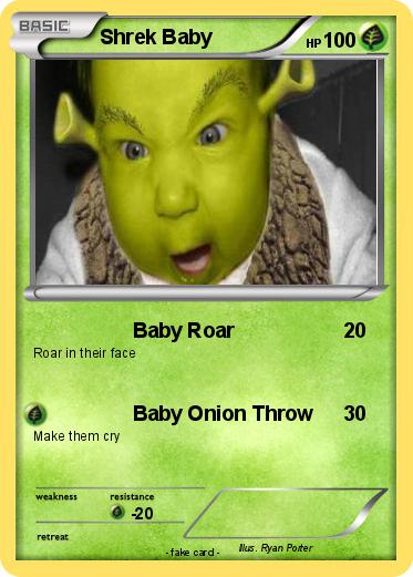 Pokemon Shrek Baby