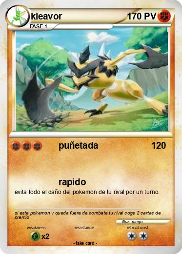 Pokemon kleavor