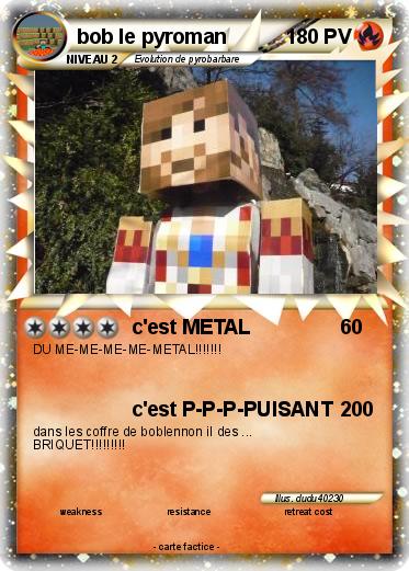 Pokemon bob le pyroman