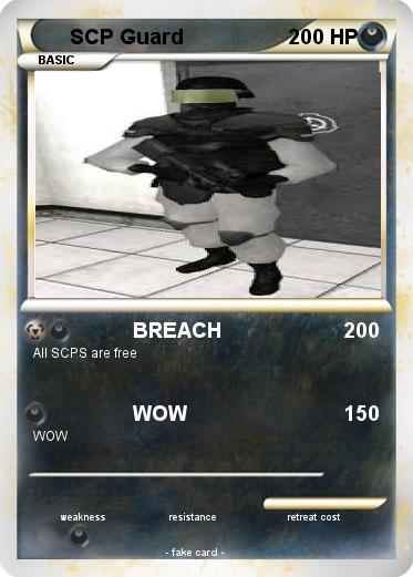 Pokemon SCP Guard