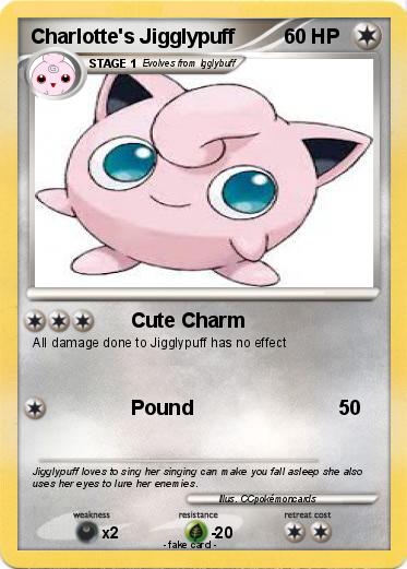 Pokemon Charlotte's Jigglypuff