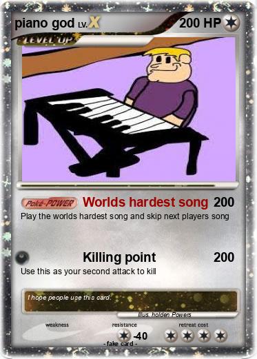Pokemon piano god
