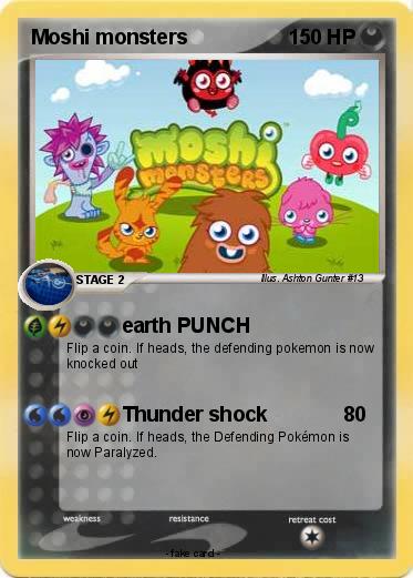 Pokemon Moshi monsters