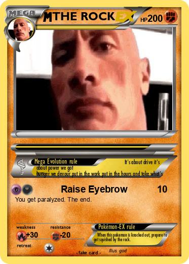 Pokemon THE ROCK