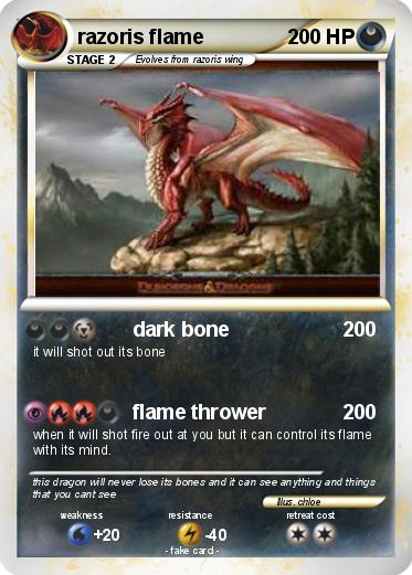 Pokemon razoris flame