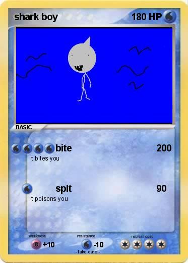 Pokemon shark boy