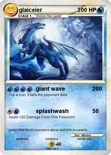 Pokemon glaiceier