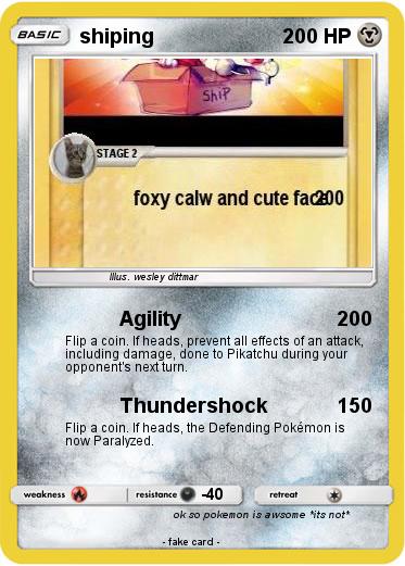 Pokemon shiping