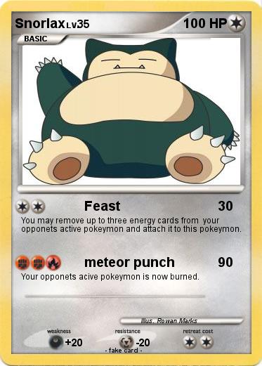 Pokemon Snorlax