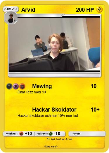 Pokemon Arvid