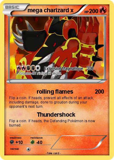 Pokemon mega charizard x
