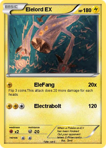 Pokemon Elelord EX