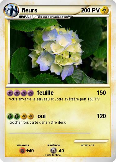 Pokemon fleurs