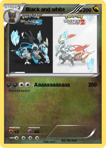 Pokemon Black and white