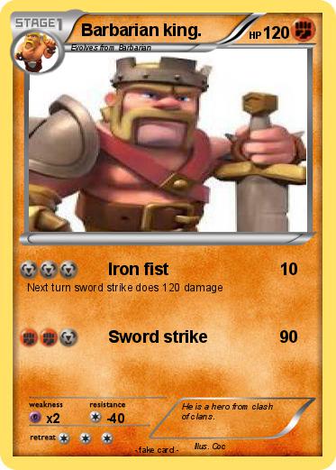 Pokemon Barbarian king.