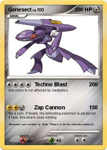 Pokemon Genesect