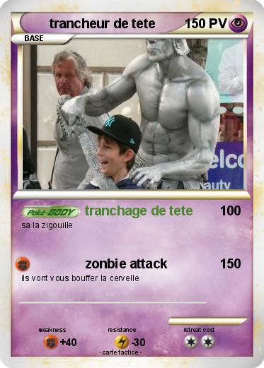 Pokemon trancheur de tete