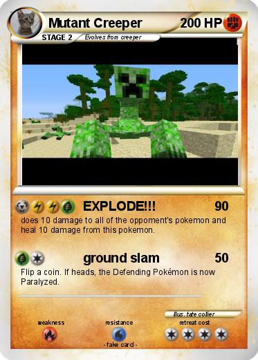 Pokemon Mutant Creeper