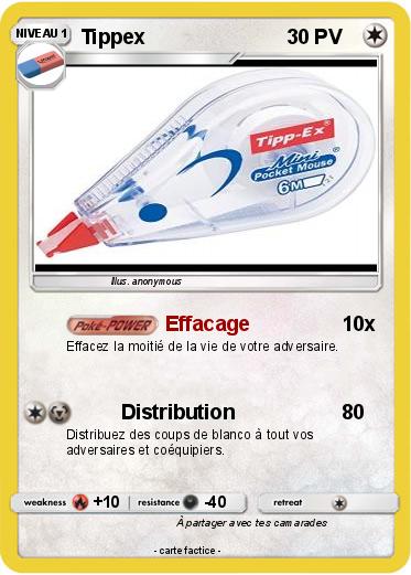 Pokemon Tippex