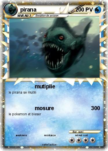 Pokemon pirana
