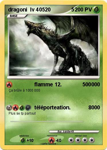 Pokemon dragoni  lv 40520              5