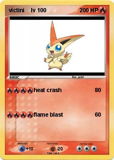 Pokemon victini    lv 100