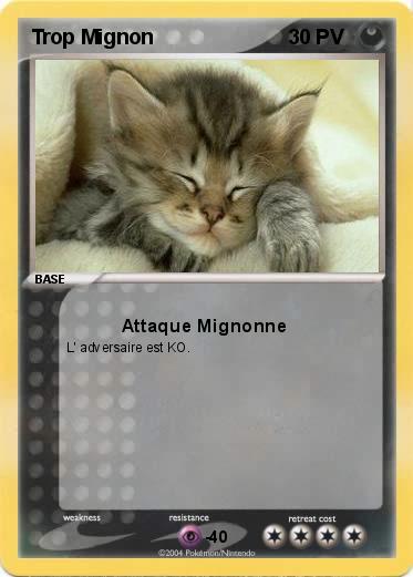 Pokemon Trop Mignon