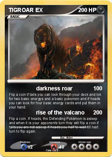 Pokemon TIGROAR EX