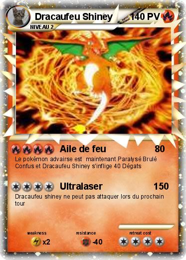 Pokemon Dracaufeu Shiney