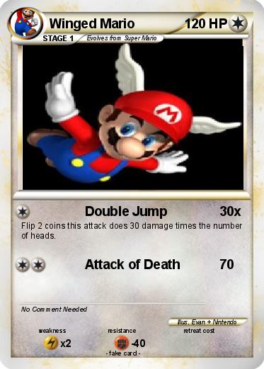 Pokemon Winged Mario