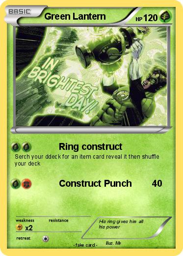 Pokemon Green Lantern