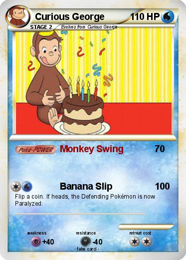 Pokemon Curious George