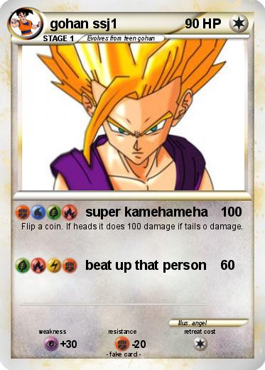 Pokemon gohan ssj1