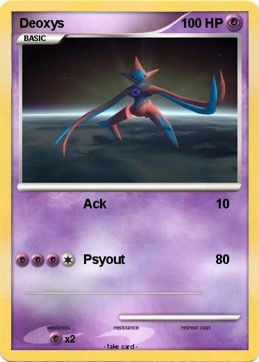 Pokemon Deoxys