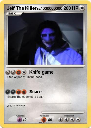 Pokemon Jeff The Killer