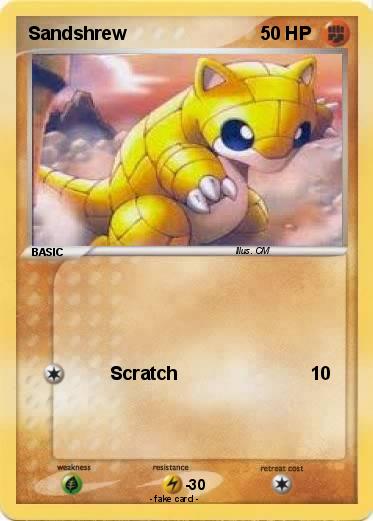 Pokemon Sandshrew