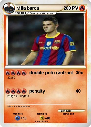 Pokemon villa barca