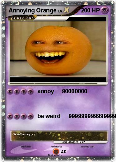 Pokemon Annoying Orange