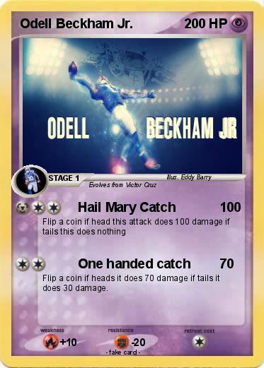 Pokemon Odell Beckham Jr.