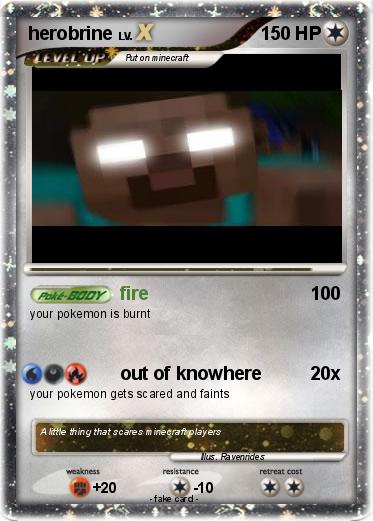 Pokemon herobrine
