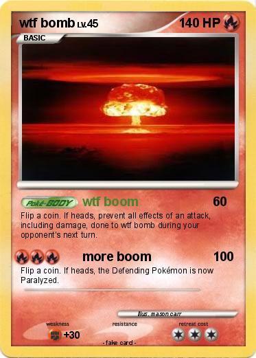 Pokemon wtf bomb