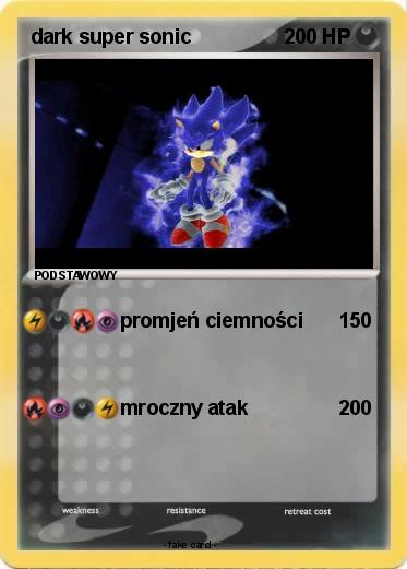 Pokemon dark super sonic