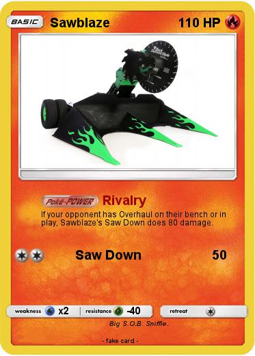 Pokemon Sawblaze