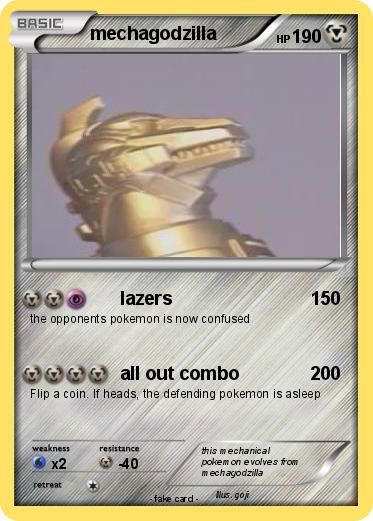 Pokemon mechagodzilla