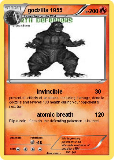 Pokemon godzilla 1955