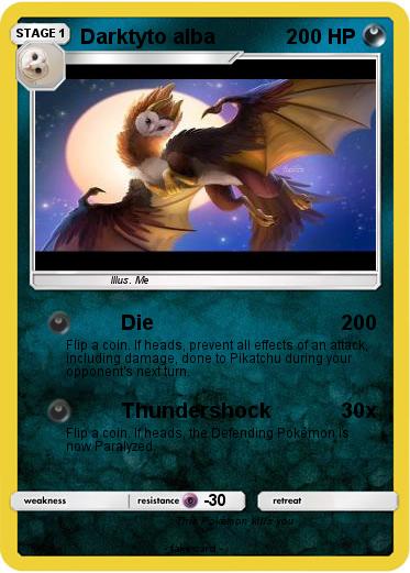 Pokemon Darktyto alba