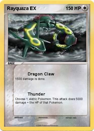 Pokemon Rayquaza EX