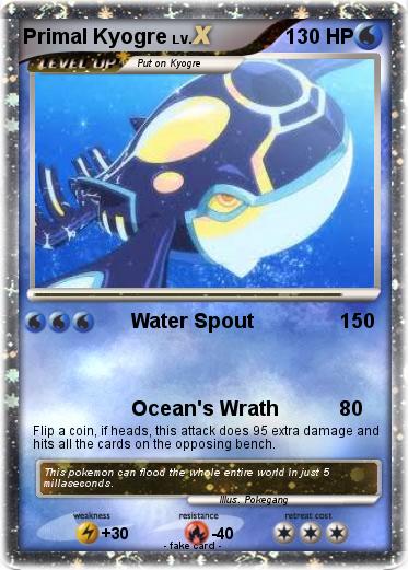 Pokemon Primal Kyogre