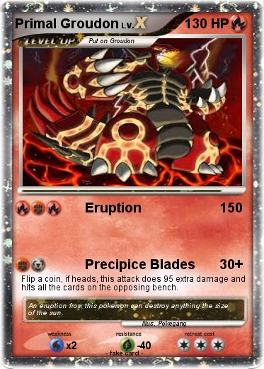 Pokemon Primal Groudon