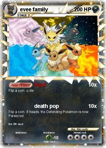 Pokemon evee family